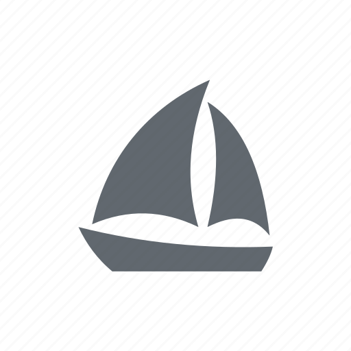 Boat, sailboat, sea, travel icon - Download on Iconfinder