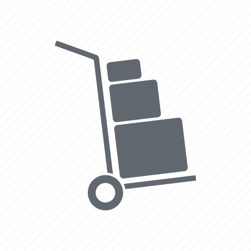 Baggage, delivery, luggage, trolley icon - Download on Iconfinder