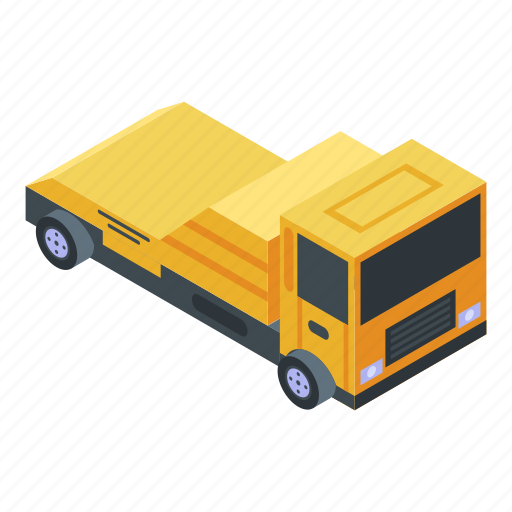 Business, car, cartoon, help, isometric, tow, truck icon - Download on Iconfinder