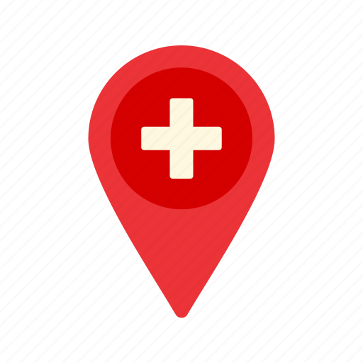 City, hospital, location, road, street, town, travel icon - Download on Iconfinder