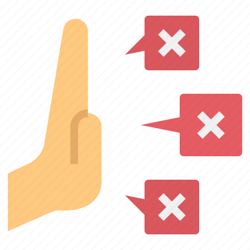 Inflexible, reject, cancel, task, disagree, resist icon - Download on Iconfinder