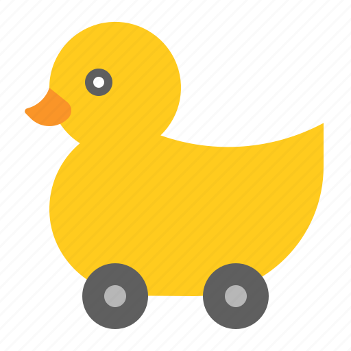 Baby, bauble, duck, duck car, game, plaything, riding icon - Download on Iconfinder
