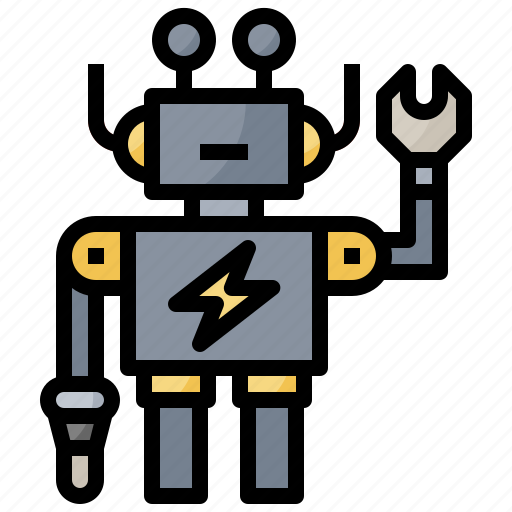 Childhood, fiction, futurist, robot, science, technology, toy icon - Download on Iconfinder