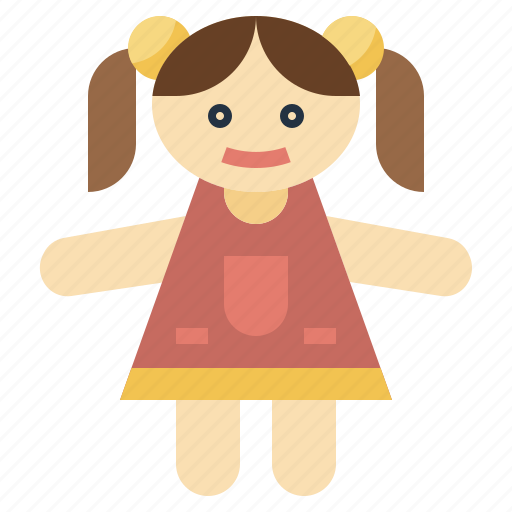 Childhood, doll, female, toy, toys icon - Download on Iconfinder