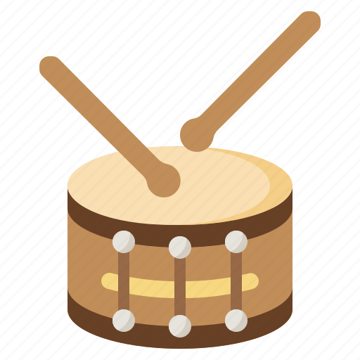 Drum, drumsticks, instrument, music, musical, orchestra, percussion icon - Download on Iconfinder