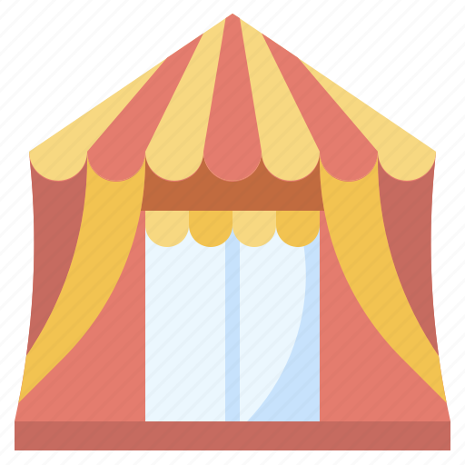 Buildings, carnival, fairground, fun, tent icon - Download on Iconfinder