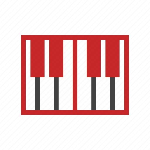 Fashion, instrument, keyboard, keys, music, piano icon - Download on Iconfinder