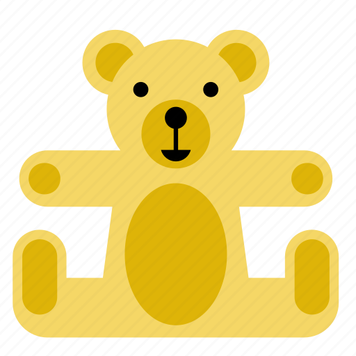 Bear, kids, teddy, teddybear, toy icon - Download on Iconfinder