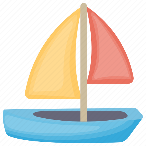 Boat, kid toy, kids sailboat, toy boat, toy sailboat icon - Download on Iconfinder