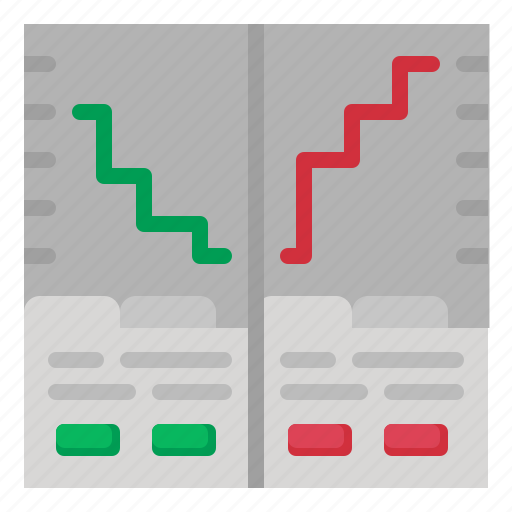 Market, exchance, deep, chart, statistics icon - Download on Iconfinder
