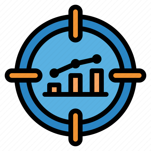Target, goal, graph, finance, trading icon - Download on Iconfinder