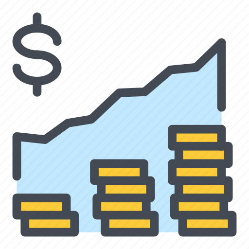 Finance, stack, stock, market, growth, trade, chart icon - Download on Iconfinder