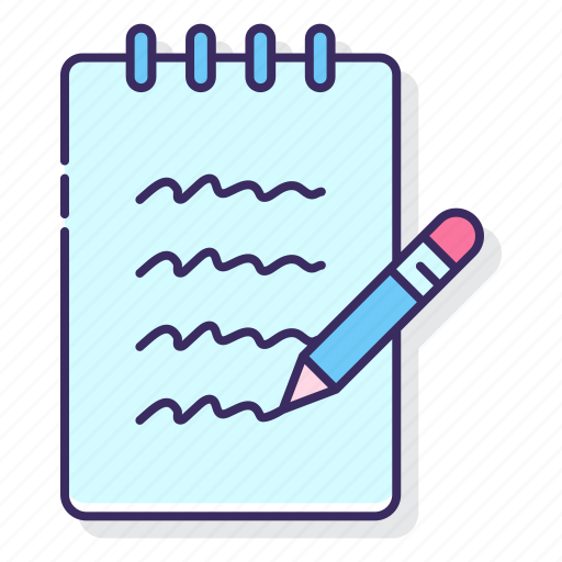 Document, handwritten, notes icon - Download on Iconfinder