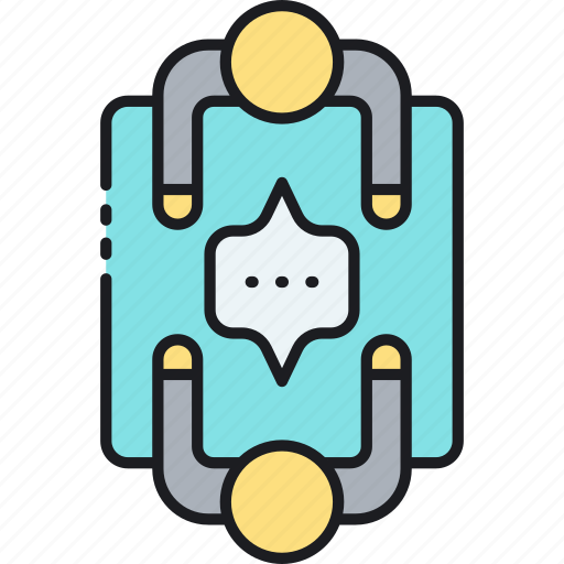 Chat, chatting, discussion, gossip, meeting, negotiation, talking icon - Download on Iconfinder