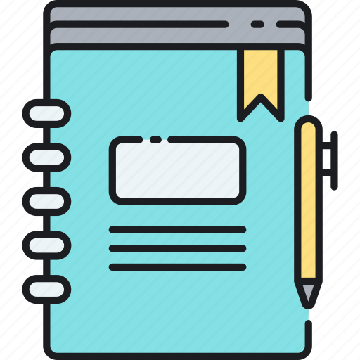 Journal, diary, note, notebook, scrapbook icon - Download on Iconfinder