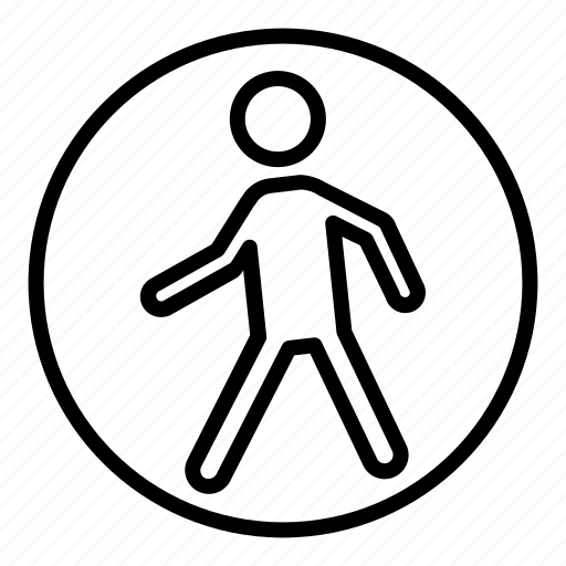 Walker, sign, walk, avatar icon - Download on Iconfinder