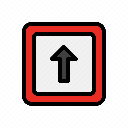 Arrow, location, navigation, road, sign icon - Download on Iconfinder