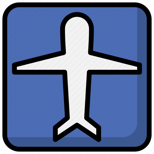 Airport, traffic, signaling, boarding, miscellaneous, road, sign icon - Download on Iconfinder
