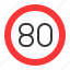 guide, prohibitory, road sign, speed limit, traffic, traffic sign, warning 