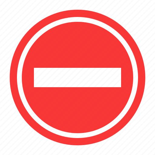 Guide, prohibitory, sign, traffic, traffic sign, warning icon - Download on Iconfinder