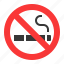 guide, prohibitory, sign, traffic, traffic sign, warning, no smoke 
