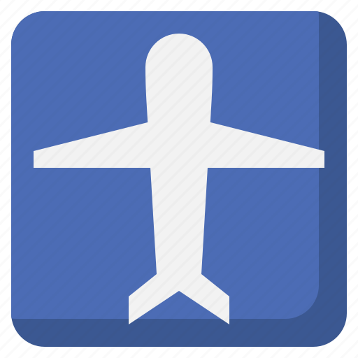 Airport, miscellaneous, signaling, boarding, traffic, road, sign icon - Download on Iconfinder