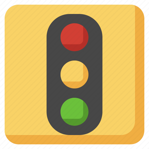 Light, miscellaneous, signaling, traffic, driving, sign, drive icon - Download on Iconfinder