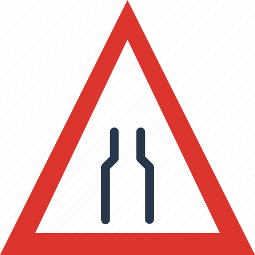 Both, end, lane, sign, traffic, transport icon - Download on Iconfinder