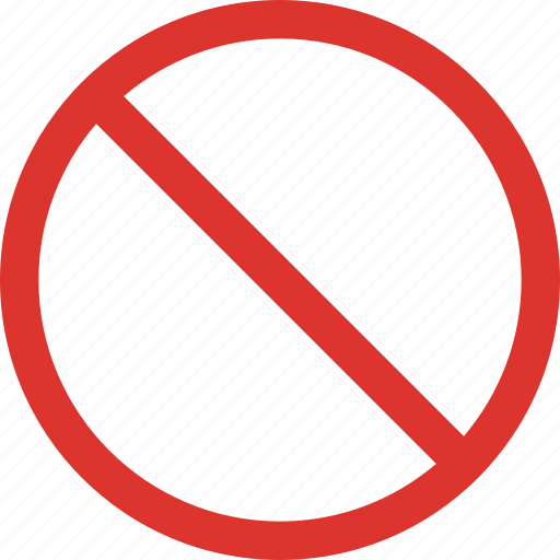 Forbidden, sign, traffic, transport icon - Download on Iconfinder