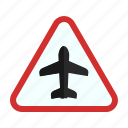 airplane, airport, board, departure, road, sign, travel