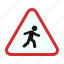 crossing, pedestrian, people, road, sign, street, walk 