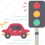 red, light, running, traffic, violation, driving 