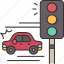 red, light, running, traffic, violation, driving 