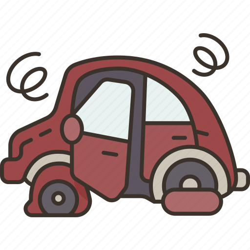 Unroadworthy, vehicle, unsafe, car icon - Download on Iconfinder