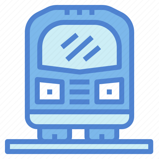 Front, railway, train, transportation icon - Download on Iconfinder