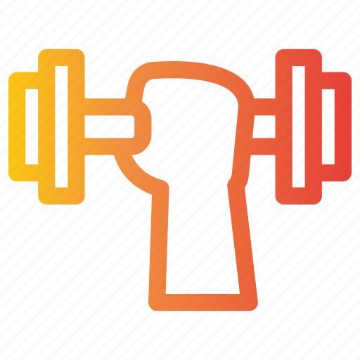 Training, business, workout, dumbbell, weight, strength, hand icon - Download on Iconfinder