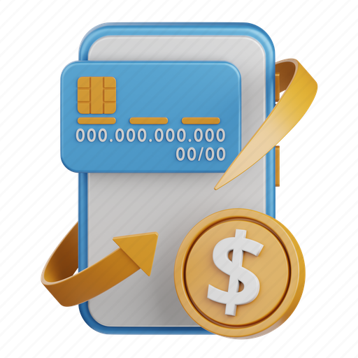Mobile, transaction, payment, transfer, bank, money, app icon - Download on Iconfinder