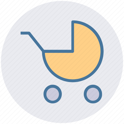 Baby, baby trolley, car, carriage, cart, cart trolley, trolley icon - Download on Iconfinder
