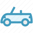 auto car, automobile, hatchback, open roof car, roofless car, sport car, two door car