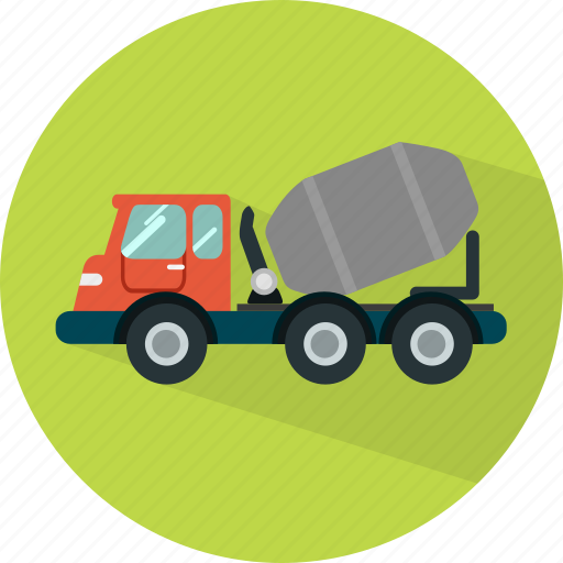 Cement, delivery, shipping, transport, transportation, truck, vehicle icon - Download on Iconfinder