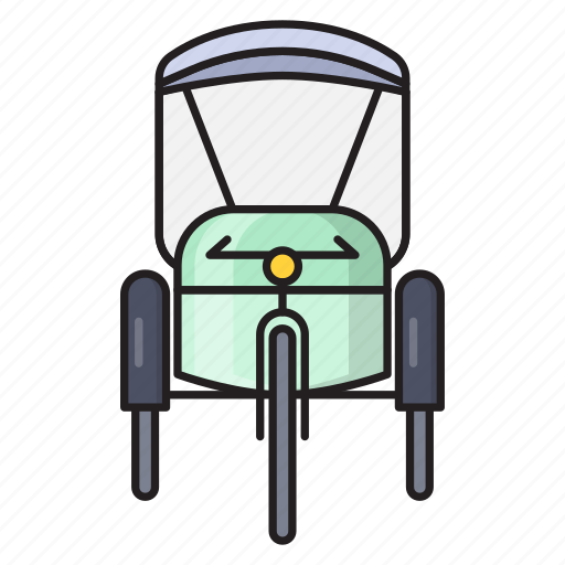 Vehicle, transport, public, rickshaw, auto icon - Download on Iconfinder