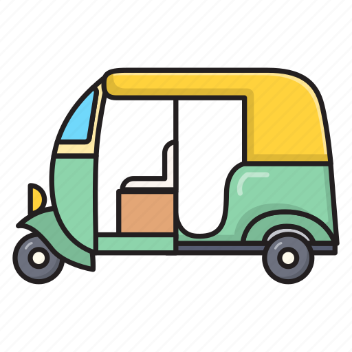 Transport, rickshaw, public, travel, vehicle icon - Download on Iconfinder