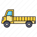 vehicle, shipping, transport, truck, machinery