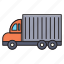 vehicle, shipping, cargo, transport, truck 