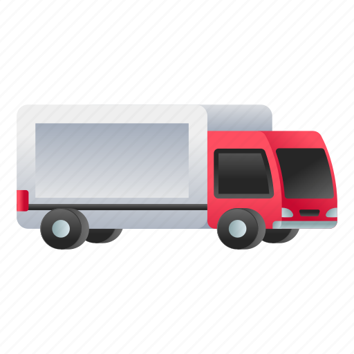 Freight truck, delivery truck, cargo truck, cargo van, road freight icon - Download on Iconfinder