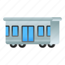 train coach, subway, railway, transport, travel 