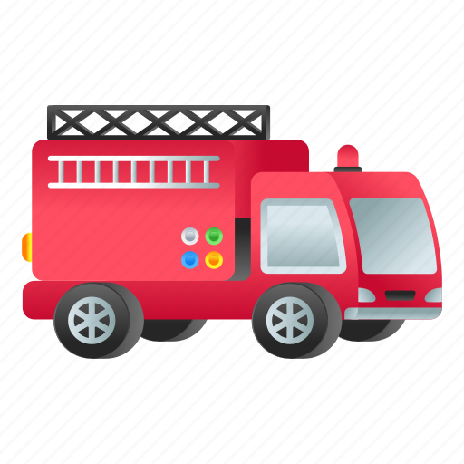 Fire brigade, fire truck, fire vehicle, fire engine, ladder truck icon - Download on Iconfinder