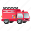 fire brigade, fire truck, fire vehicle, fire engine, ladder truck 