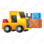 bendi truck, forklift truck, fork truck, delivery truck, logistic truck 