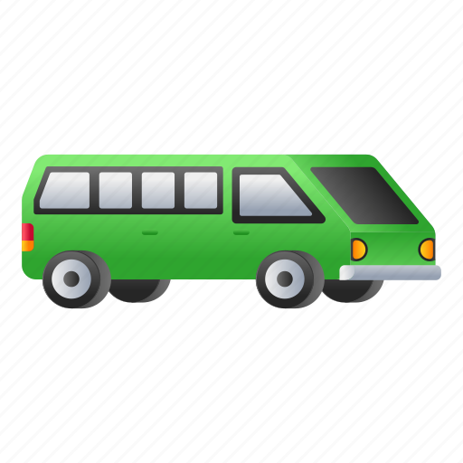 Minibus, public transport, travel, automobile, automotive icon - Download on Iconfinder